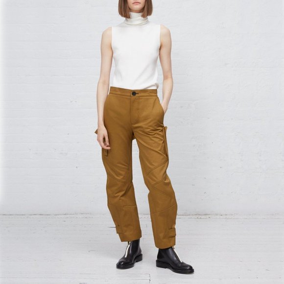 Marni utility double twist cotton cargo utility pants